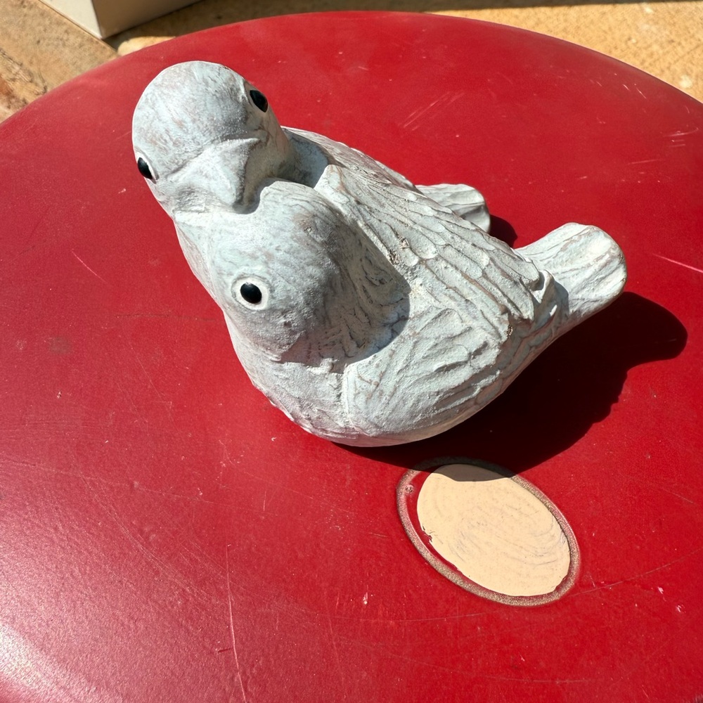 Gray Bird Sculpture
